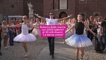 robertobolle Instagram post about OnDance closing march