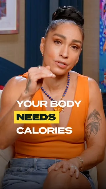 robinnyc Instagram post about Calories and performance