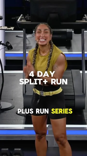 robinnyc Instagram post about Split+ Run program