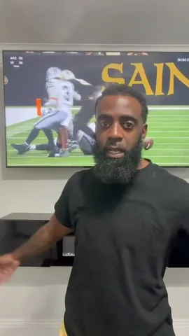 rob_kazi Instagram post about New Orleans Saints fandom