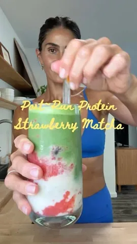 rocamoons Instagram post about Protein matcha