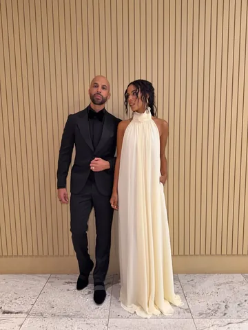 rochellehumes Instagram post about National Television Awards appearance