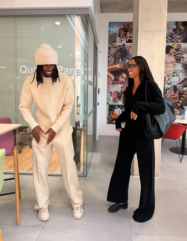rochellehumes Instagram post about Founder collaboration
