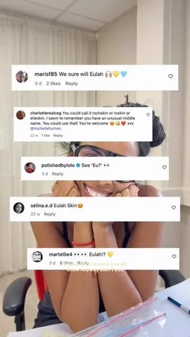 rochellehumes Instagram post about Launch week experience
