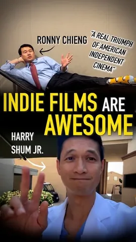 ronnychieng Instagram post about Independent film