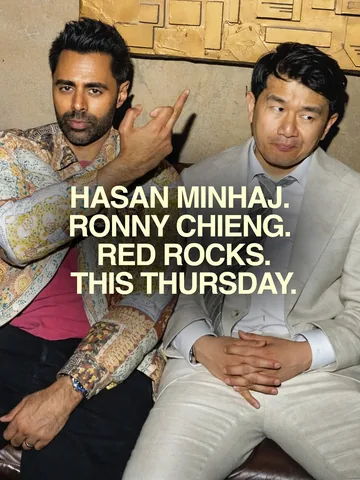 ronnychieng Instagram post about Live comedy event