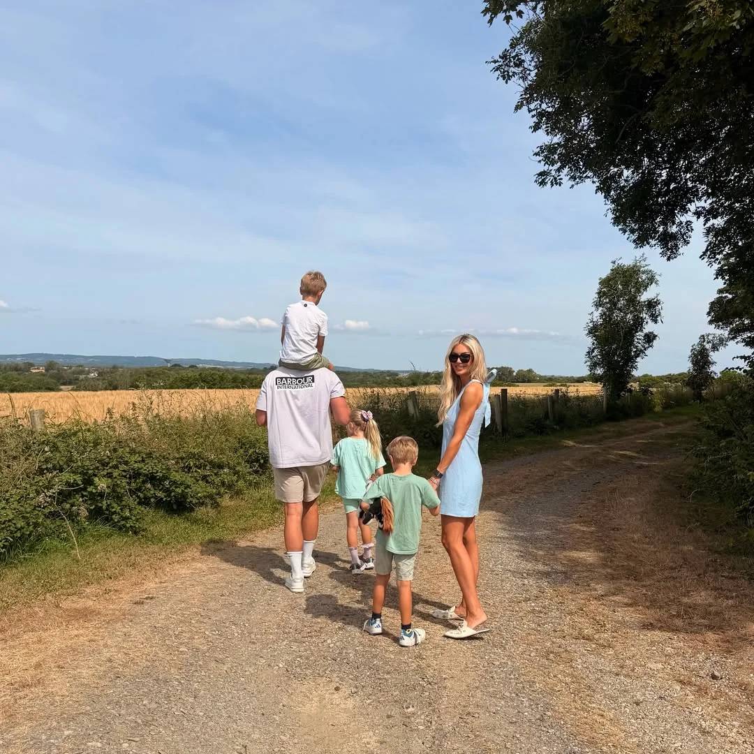 rosanna_davison Instagram post about Family outdoor activities