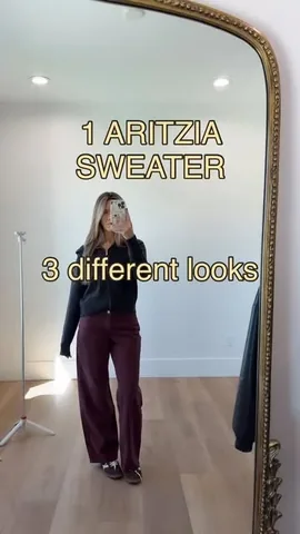 rosegoldfashionblog Instagram post about Sweater styling