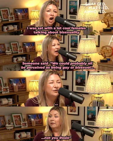 rosemarinoramsey Instagram post about Podcast episode promotion