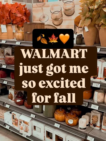 roseybeeme Instagram post about Walmart fall decor
