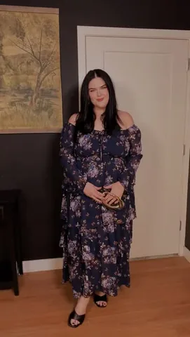 roseybeeme Instagram post about Wedding guest dresses