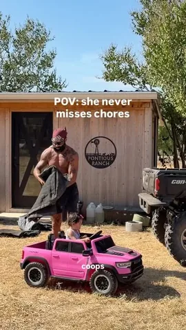 rrayyme Instagram post about Farm chores