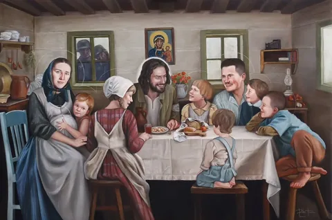ruben.ferreira_artist Instagram post about Blessed Ulma Family