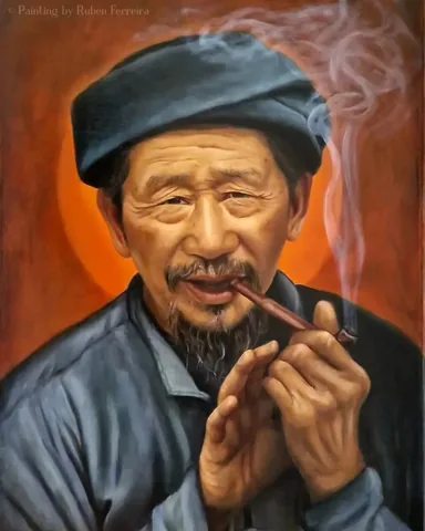 ruben.ferreira_artist Instagram post about Saint Mark Ji Tianxiang