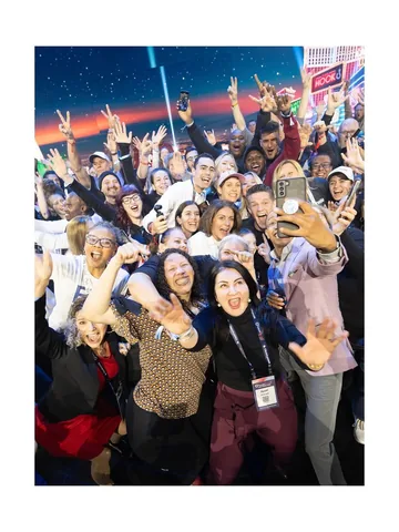 russellbrunson Instagram post about In person business networking