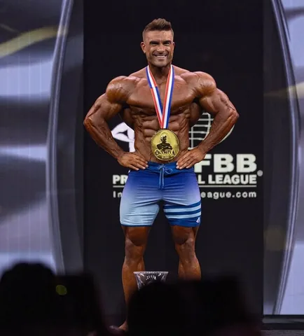 ryanjterry Instagram post about Bodybuilding competition victory