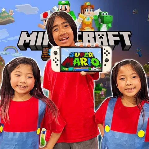 ryansworld Instagram post about Minecraft Super Mario Mash Up Pack