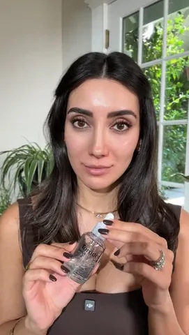 sadaf_beauty Instagram post about Hydrating serum