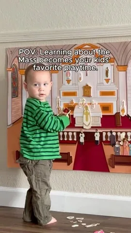 saintly_heart Instagram post about Catholic children’s learning resource