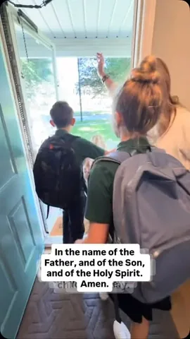 saintly_heart Instagram post about Back to school prayer