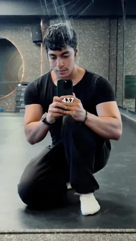 saketgokhale Instagram post about New gym