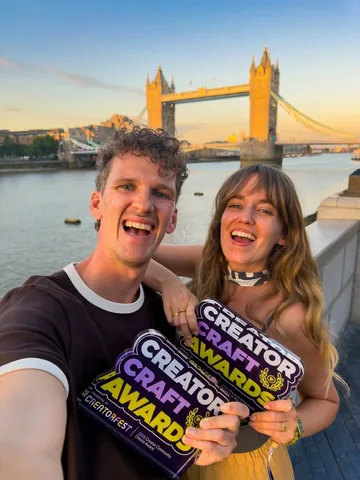 saltinourhair Instagram post about Creator awards