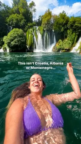 saltinourhair Instagram post about Bosnia and Herzegovina travel