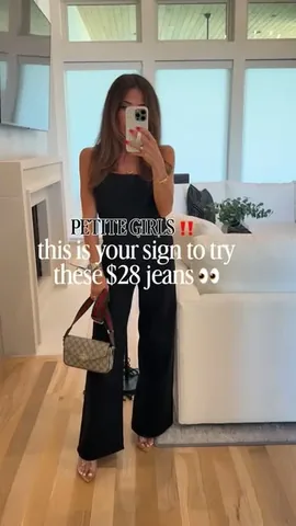 samanthabelbel Instagram post about Petite jeans