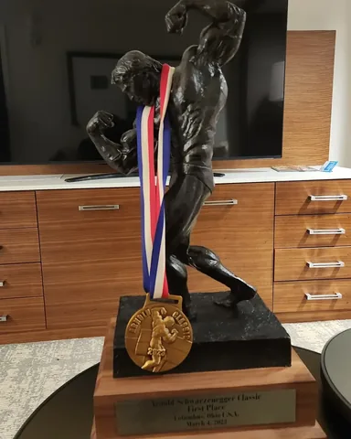 samson__dauda Instagram post about Bodybuilding championship