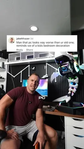 samsonjc22 Instagram post about Shark X PC for children