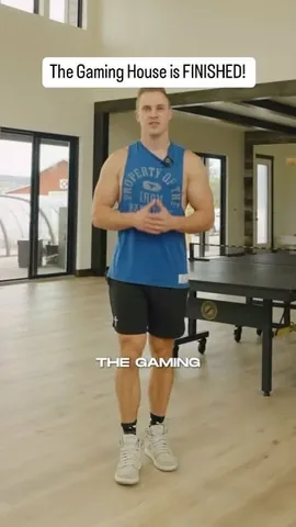 samsonjc22 Instagram post about Gaming House completion