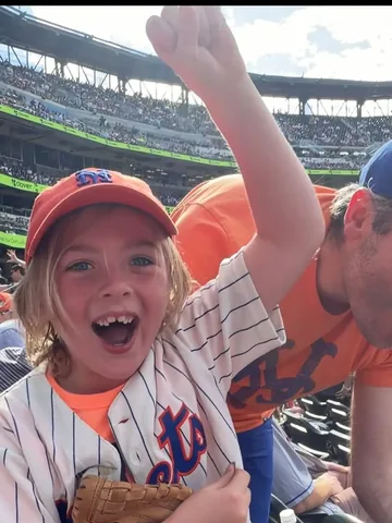 samsonthedood Instagram post about Child’s first baseball game