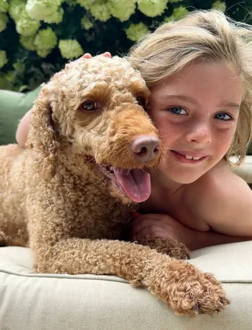 samsonthedood Instagram post about Dog reunion and adoption