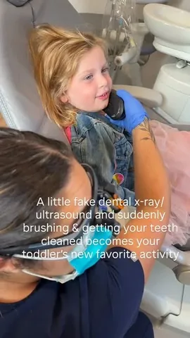 samsonthedood Instagram post about Children’s dental visit