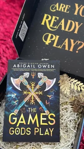 sam_the_fangirl_ Instagram post about The Games Gods Play PR unboxing