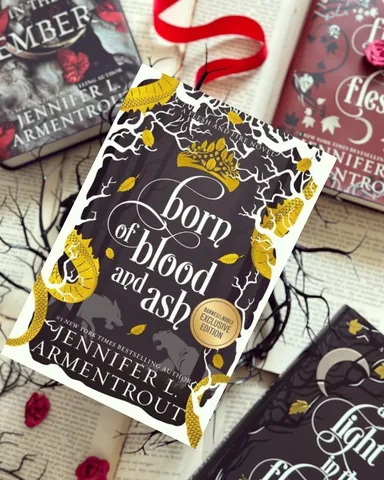 sam_the_fangirl_ Instagram post about Born of Blood and Ash review