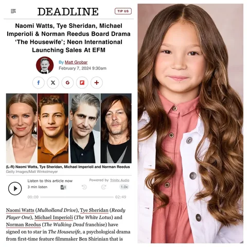 sandrassuperpower Instagram post about Film premiere and career milestone