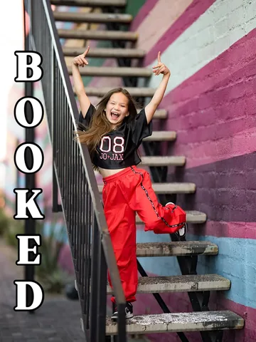 sandrassuperpower Instagram post about Acting booking