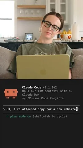 saradietschy Instagram post about Claude Code