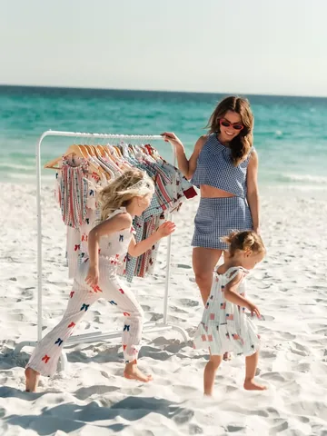 saragailvickers Instagram post about Americana Summer collection launch