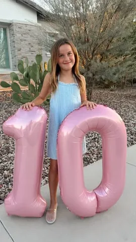 saragailvickers Instagram post about Blakely’s tenth birthday