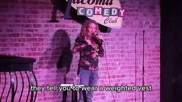 sarahcolonna1 Instagram post about Stand up comedy