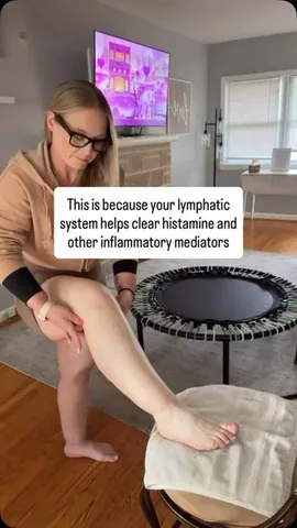 sarah.whitlow_ Instagram post about Lymphatic care and MCAS