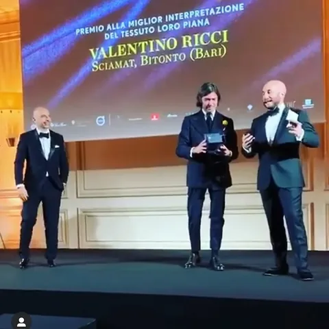 sartoriomerta Instagram post about Fashion award