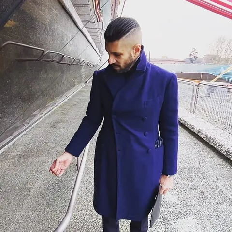 sartoriomerta Instagram post about Blue menswear