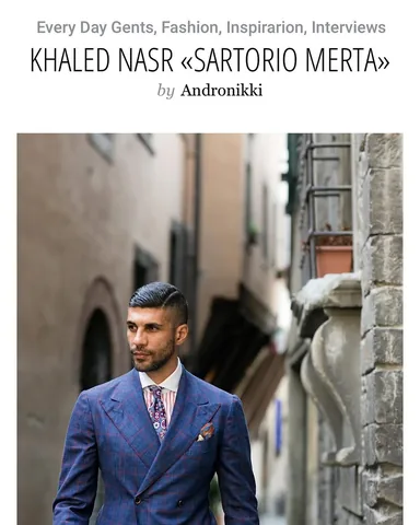 sartoriomerta Instagram post about Media feature