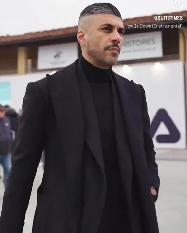 sartoriomerta Instagram post about Black menswear