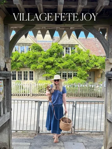sashawilkins_ Instagram post about Village fete style