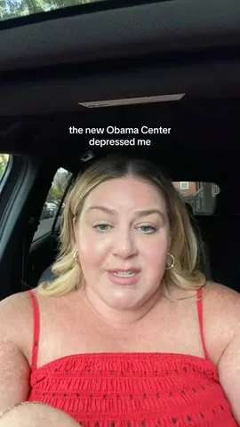 sassyconfetti Instagram post about Obama Foundation visit