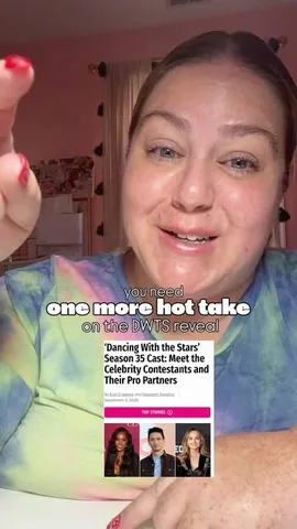 sassyconfetti Instagram post about Dancing with the Stars commentary